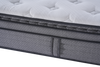 Gray and white mattress on a white background