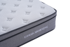 Mattress with 'Good Morning' branding on a white background
