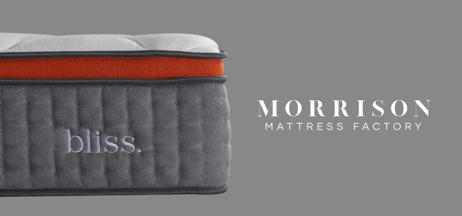 Morrison Bliss Premium Mattress in a Box. Soft Hybrid mattress with Tencel fabric by Morrison Mattress Factory